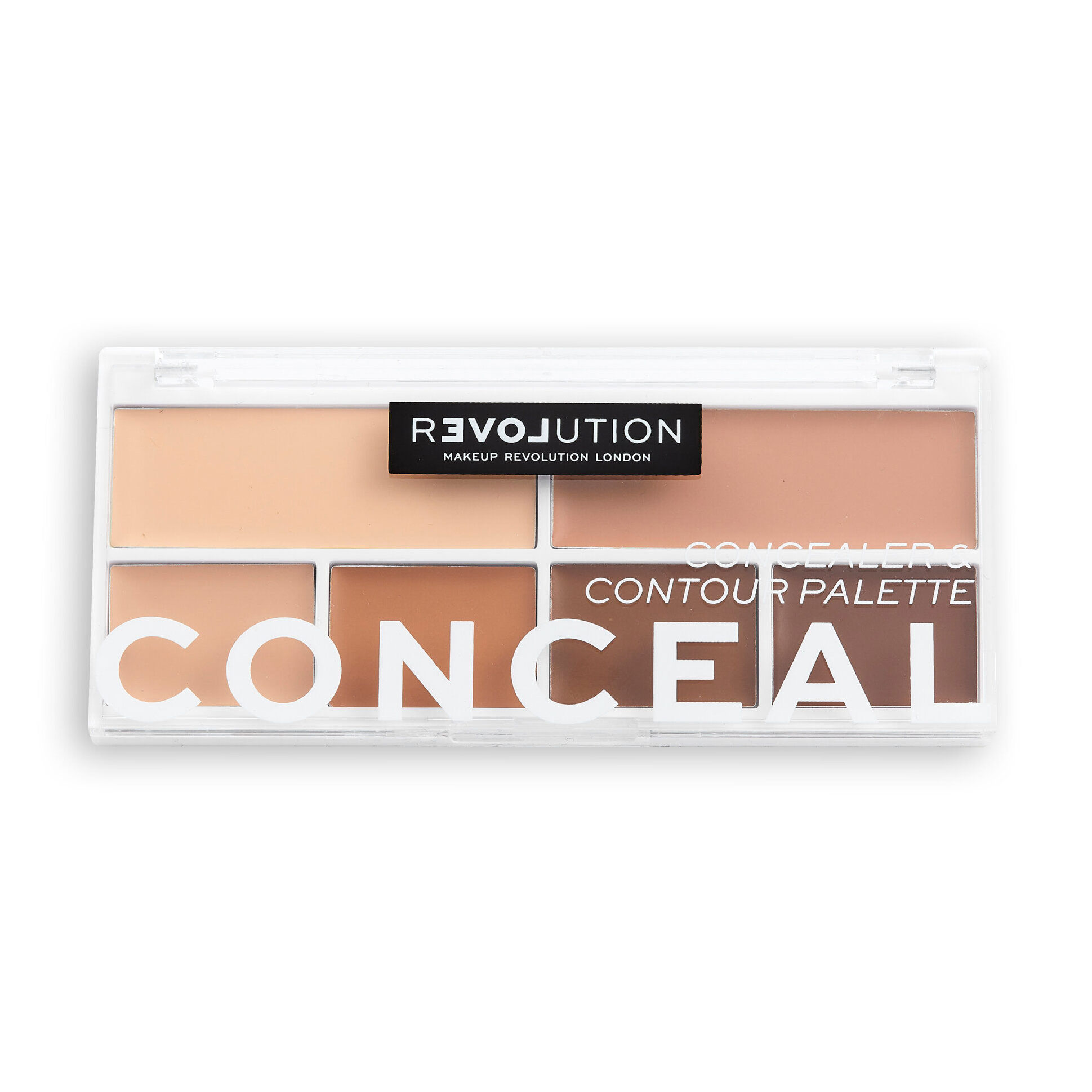 Палетка консилерів для обличчя Relove by Revolution Conceal Me Palette, Medium, 11.2 г