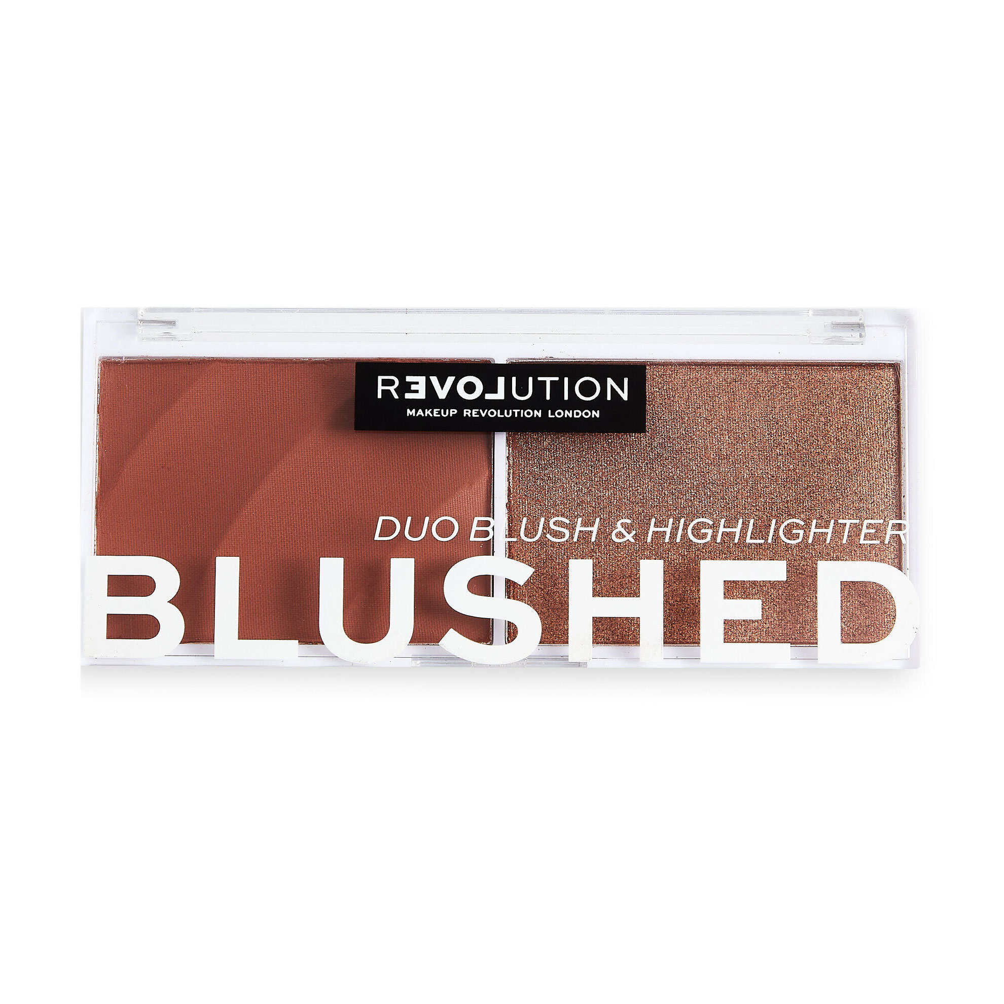 Рум'яна та хайлайтер для обличчя Relove by Revolution Colour Play Blushed Duo, Baby, 5.8 г