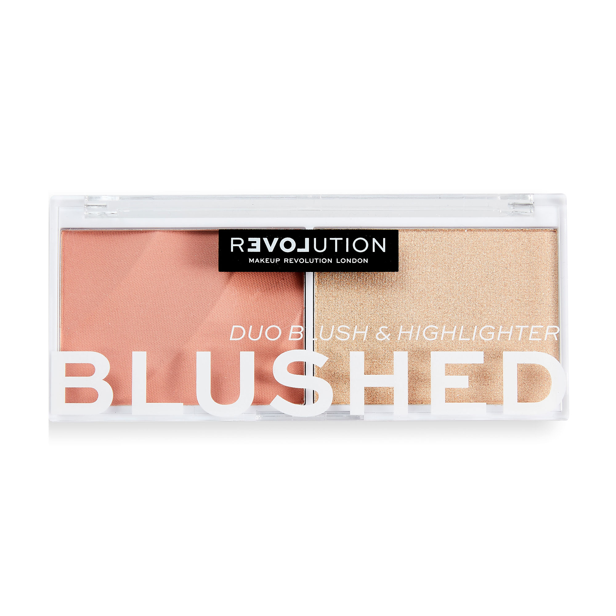 Рум'яна та хайлайтер для обличчя Relove by Revolution Colour Play Blushed Duo, Sweet, 5.8 г